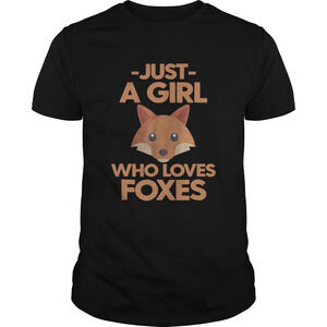 Just A Girl Who Loves Foxes Shirt